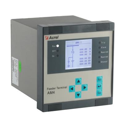 China DC110V AC110V 12DI 5DO Medium Voltage Protection Relays AM4 Series for sale