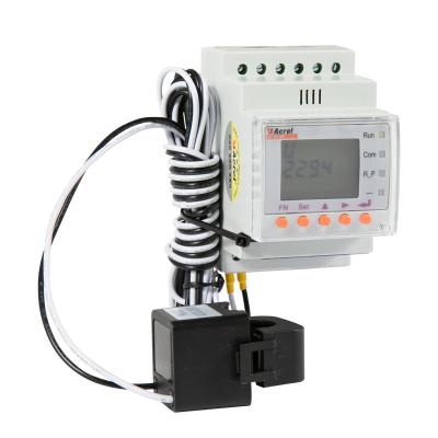 China Spoortype 45-65Hz Multifunctionele Energiemeter met Externe Gespleten Kern Huidige Transformator Te koop