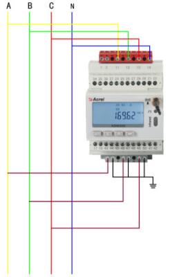 China RS485 Modbus RTU draadloze energiemeter / Wifi slimme meter ADW300 Te koop