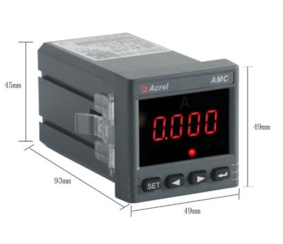 China Acrel RS485 Wechselstrom-Platten-Meter-einphasiges Digital 48x48 zu verkaufen