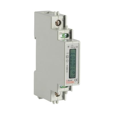 Κίνα Συμπληκτική οθόνη LCD Din Rail Energy Meter 50Hz 10VA RS485 προς πώληση