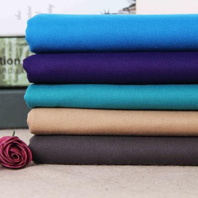 China Antistatic hot selling 97% cotton 3% elastane stretch twill cotton spandex fabric for garment for sale