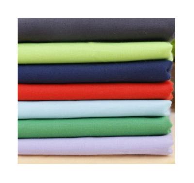 China Flame retardant wholesale woven fabric 45*45 133*72 t/c all color fabric lightweight uniform fabric for sale