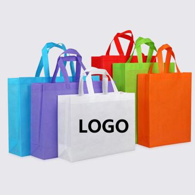 China Who respects the environment; Recyclable; Wholesale Reusable Customized Customized Recyclable Fabric Promotional Non Woven Laminated Tote Bags for sale