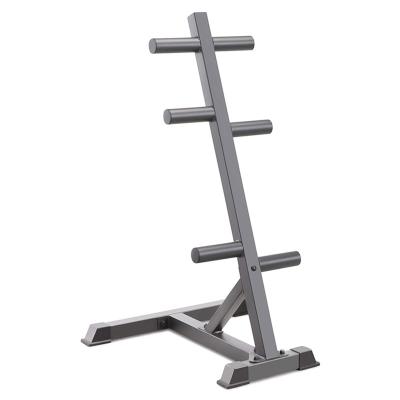 China Compact Barbell Weight Plate Tree Exercise Equipment Storage Rack for Two Inch Weight Plates OMBH-11 for sale