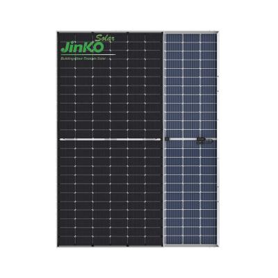 China Jinko Solar Bifacial Module Solar Panels 550W 555W 560W 565W 570W with Double Glass 182mmx182mm for sale