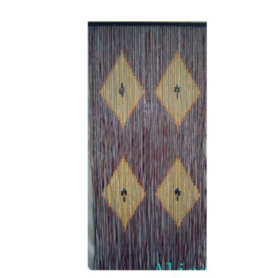 China Traditional Simple Natural Bamboo Beaded Door Curtain for sale