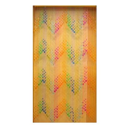 China Europe cheap bamboo and wood curtain for door curtain top exquisite painted beaded bamboo wholesale for sale