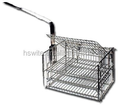 China 4 Viable Layers of Henny Penny Chicken Frying Basket for sale