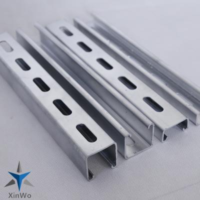 China Support System Reputable Q235 Best Quality Grade Steel C Section C Channel Dimensions for sale