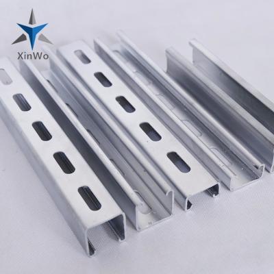 China Construction Area Galvanized Steel Solar Panel Frame for sale