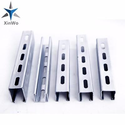 China Wholesale cold rolled support system best zinc c channel galvanized steel c channel for sale