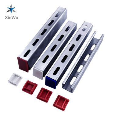 China Solar Panel Mounting Brackets Galvanized Slotted C Channel For Sale With Low Price for sale