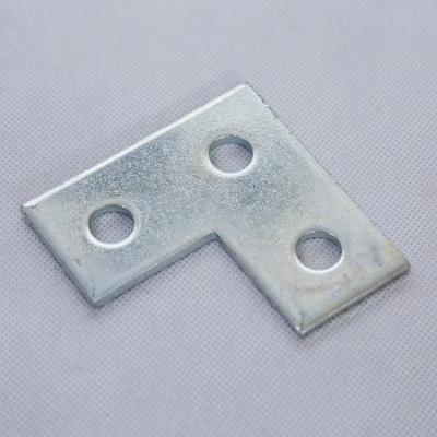 China Strut Channel Rack System 3 Hole, L Shaped Corner Flat Mount for sale