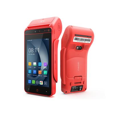 China Foodservice 5.5 Inch Restaurant POS Terminal Smart Handheld Android i9100 Card Reader E-payment Software for sale