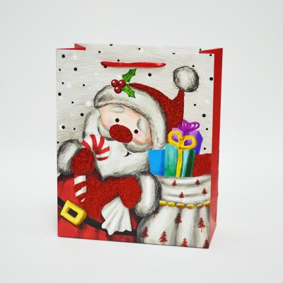 China Christmas Recyclable Custom Design Gift Paper Bag For Packaging for sale