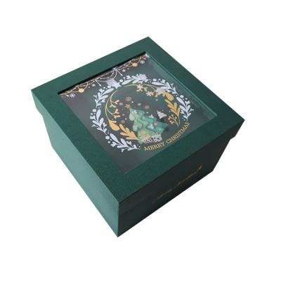 China Recyclable Customized Printing Luxury Color Gift Packaging Craft Paper Box With Lid for sale