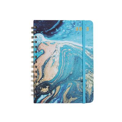 China 2022 Logo A5 Planner Hardcover Planner Sketchbook Factory Custom Notebook Diary Notebook for sale