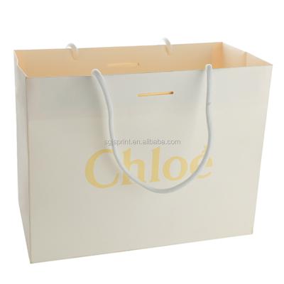 China High Quality Biodegradable Custom Design Paper Bag With LOGO Print for sale