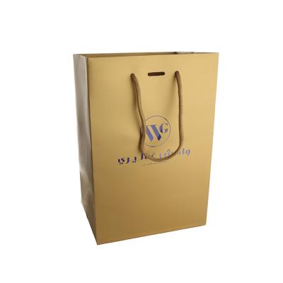 China Biodegradable Custom Logo Printed Euro Style Tote Paper Shipping Bags for sale