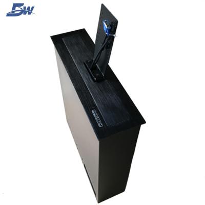 China LCD Elevator BW-LU19 LCD Table Monitor Motorized Elevator Mechanism/Computer Screen Lifting System For Office Room for sale