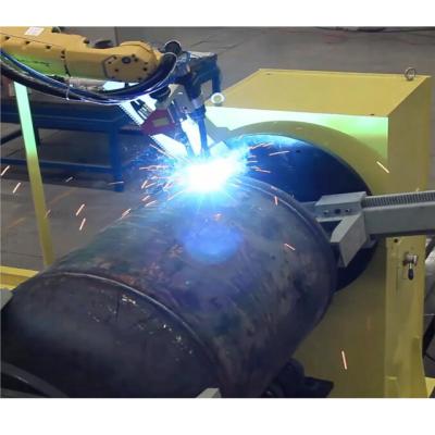 Китай Tank Vessel Automatic Welding 6 Axis MIG Cat Laser Welding Robot Machine For Tube Tank продается