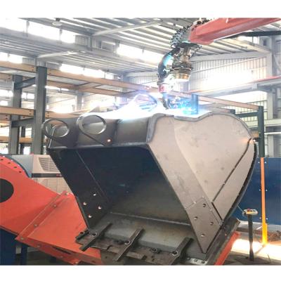 China Factory robotic welding solution for welding excavator, excavator bucket, parts for sale