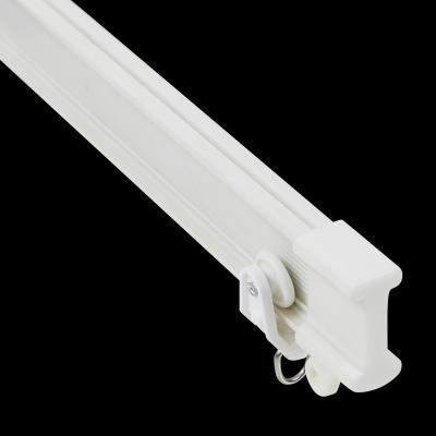 China Factory Made Durable European Plastic Ceiling Track Wholesale PVC Coiled Curtain Rail Track for sale