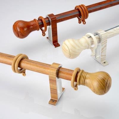 China Wholesale Aluminum Curtain Rod Curtain Rod Sets In Good Quality Factory Manufacture for sale