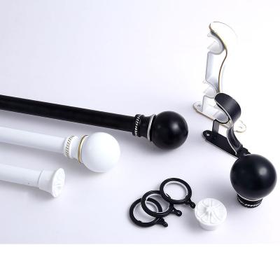 China Factory wholesale metal curtain poles rod in rod high quality high quality aluminum curtain poles supply for sale