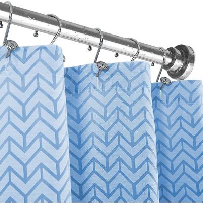 China Wholesale Stainless Steel Rustproof Permanent Spring Mount No Drill Tension Shower Curtain Rod for sale