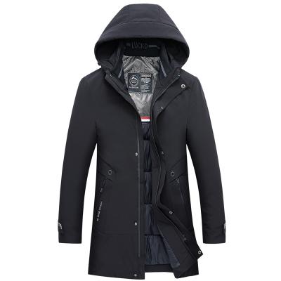 China Sustainable Hot Sale Winter OEM Service Warm Casaco Men Coat Cotton Padded Hooded Down Casual Coat Jacket for sale