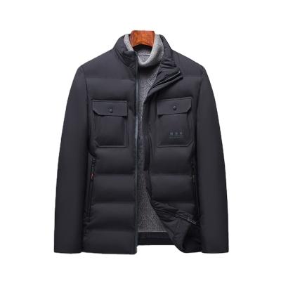 China Viable Fashionable Casual Thermal Jacket Masculine Hooded Coats Mens Clothing Padded Jacket Plus Size Casaco for sale