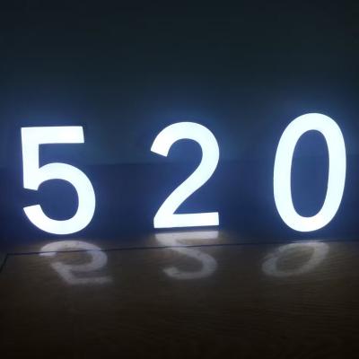 China Other Other Custom Letters Shop Signage Outdoor Sign New Design Led 3d Luminous Light Acrylic Lamp Lighting Time Daylight Office Holiday CCT for sale