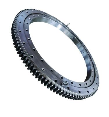 China Hotels tower crane accessories qw1120 1400 tower crane slewing bearing external slewing tooth support for sale