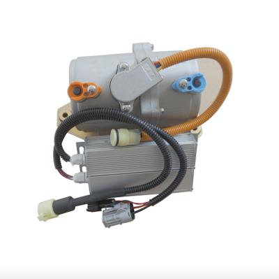 China 96V Hermetic Horizontal Scroll Car AC Compressor For Electric EV Car for sale