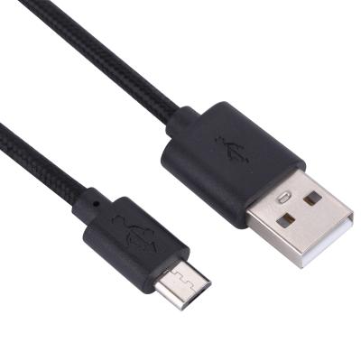 China Hot Selling Mobile Phone 1m Micro Usb Data Charger Black White Cable For Mobile Phones for sale