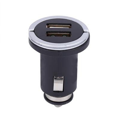 China Abs+Pc+ Fast Car Left Fast Charger Mini Dual Usb Car Charger 2 High Speed ​​Universal Zinc Alloy for sale