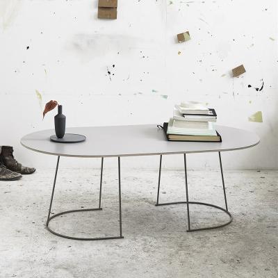 China Large Design 2023 New Design Concrete Tables Table Oval Coffee Table for sale