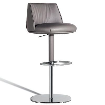 China Super Comfortable Modern Chrome Swivel Bar Stool Bar Chair Adjustable Bar Stool For Kitchen for sale