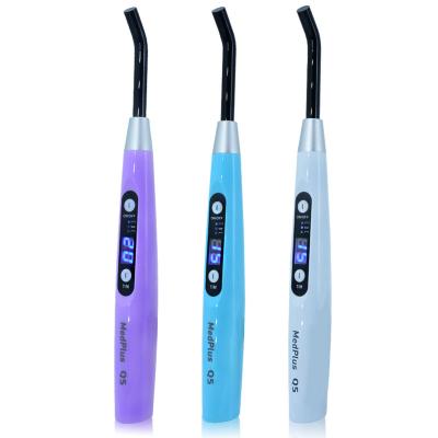 China Plastic Dental Cordless LED Curing Light In Teeth Equipment Restoration Dental Lamp Cleaning Filling Battery for sale