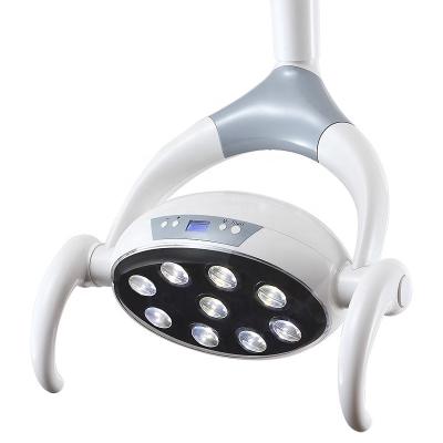 China Dental Operation Chair Shade LED Dental Lamp 9 LED Bulbs Operation Light For Surgical for sale