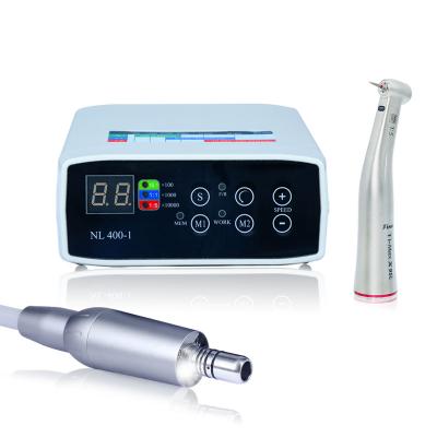 China Metal electric micro motor internal jet with 1:5 increasing high speed dental handpiece LED light brushless motor for sale