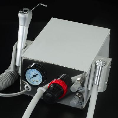 China 3 Way Syringe And Tubing B2/M4 Hot Selling Portable Dental Mental Turbine Machine With 3 Way Syringe for sale