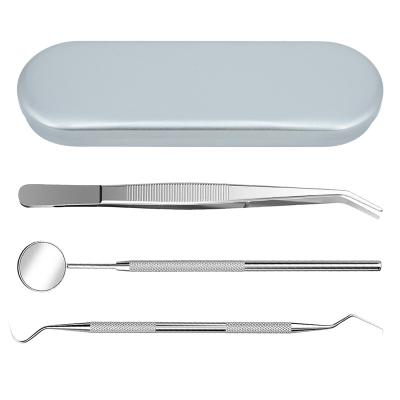 China Oral Cavity Observation Tool Instrument Mouth Kit Dental Cleaning Care Set Disposable Mirror Dental Tools for sale