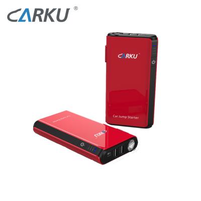 China CARKU Brand Emergency 8000mAh 12V Car Jump Starter Power Charger 400A Peak Current 185*87*28mm for sale