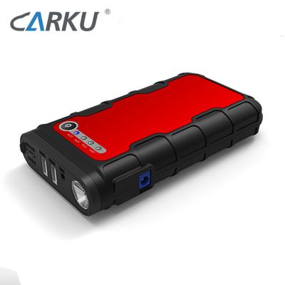 China Carku Mini Car Lipo Power Jump Starter 12000mah ENV ENV Jump Starter Booster E Power 171*87*31mm for sale