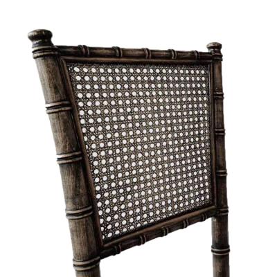 China Modern wooden chiavari chair with cane back for sale