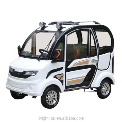 China Passenger Luxury Electric Passenger Cased 4 Battery Cyclist Sightseeing Car for sale