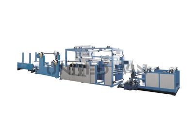 China PE Coated Extrusion Coating Laminating Line Pe Film Laminating Machine 150m/min for sale